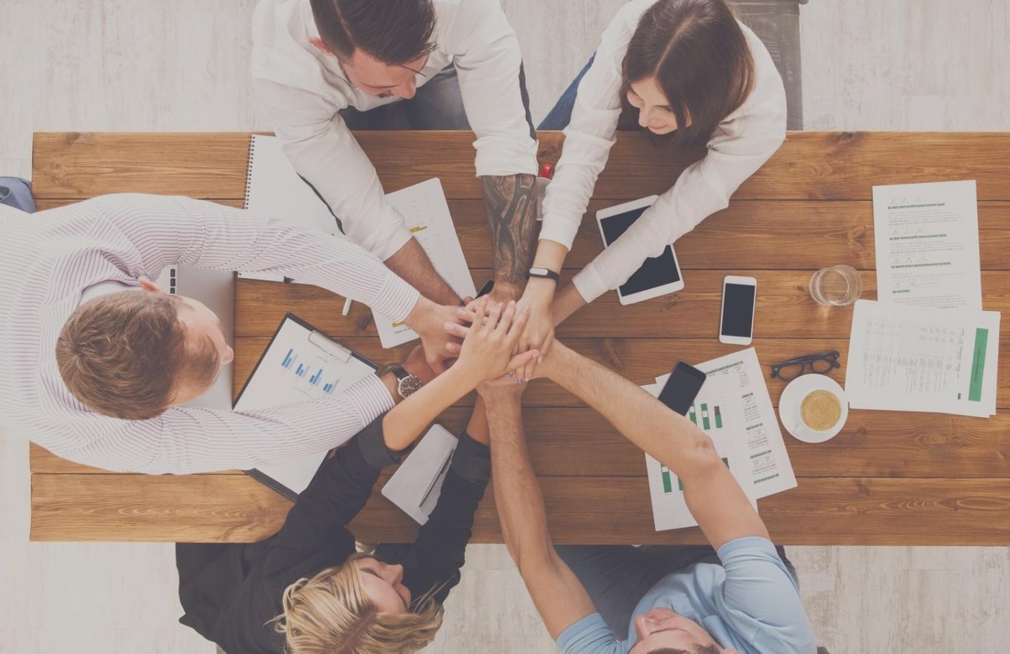 Workshop-Teilnehmer bei praktischer Übung